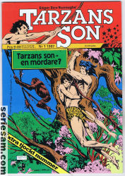 Tarzans son 1987 nr 1 omslag serier Tarzans son 1987 nr 1 omslag serier
