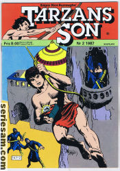Tarzans son 1987 nr 2 omslag serier