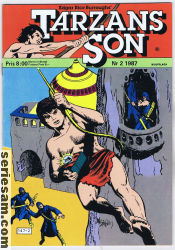 Tarzans son 1987 nr 2 omslag serier Tarzans son 1987 nr 2 omslag serier