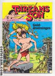 Tarzans son 1987 nr 6 omslag serier