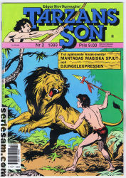 Tarzans son 1989 nr 2 omslag serier