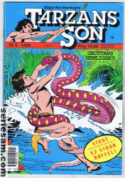 Tarzans son 1989 nr 3 omslag serier Tarzans son 1989 nr 3 omslag serier