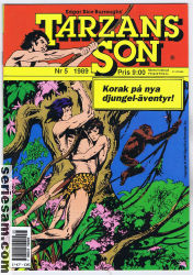 Tarzans son 1989 nr 5 omslag serier Tarzans son 1989 nr 5 omslag serier