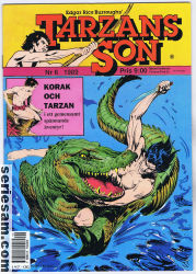 Tarzans son 1989 nr 6 omslag serier Tarzans son 1989 nr 6 omslag serier
