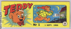 Teddy 1959 nr 1 omslag serier