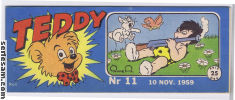 Teddy 1959 nr 11 omslag serier