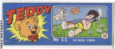 Teddy 1959 nr 11 omslag serier Teddy 1959 nr 11 omslag serier