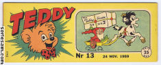 Teddy 1959 nr 13 omslag serier
