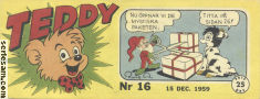 Teddy 1959 nr 16 omslag serier