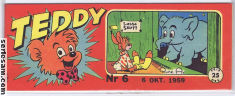 Teddy 1959 nr 6 omslag serier