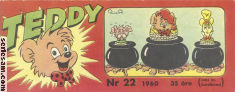 Teddy 1960 nr 22 omslag serier