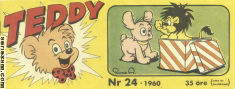 Teddy 1960 nr 24 omslag serier Teddy 1960 nr 24 omslag serier