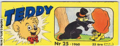 Teddy 1960 nr 25 omslag serier