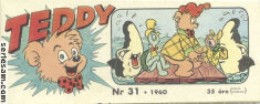 Teddy 1960 nr 31 omslag serier Teddy 1960 nr 31 omslag serier