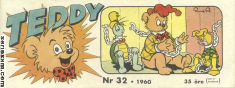 Teddy 1960 nr 32 omslag serier