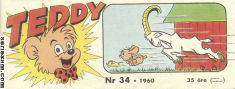 Teddy 1960 nr 34 omslag serier Teddy 1960 nr 34 omslag serier
