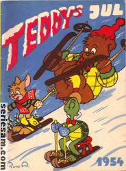 Teddys jul 1954 omslag serier