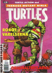 Turtle Action 1993 nr 4 omslag serier Turtle Action 1993 nr 4 omslag serier