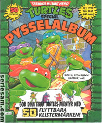 Teenage Mutant Hero Turtles Special 1991 nr 1 omslag serier