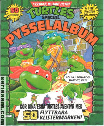 Teenage Mutant Hero Turtles Special 1991 nr 1 omslag serier Teenage Mutant Hero Turtles Special 1991 nr 1 omslag serier