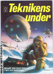Teknikens under 1977 nr 2 omslag serier Teknikens under 1977 nr 2 omslag serier