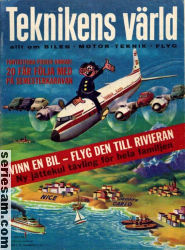 Teknikens värld 1963 nr 1 omslag serier Teknikens värld 1963 nr 1 omslag serier