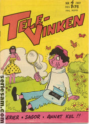 Televinken 1969 nr 4 omslag serier