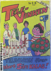 Televinken 1970 nr 1/2 omslag serier