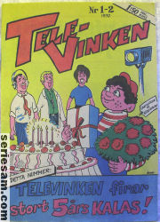 Televinken 1970 nr 1/2 omslag serier Televinken 1970 nr 1/2 omslag serier