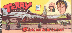 Terry och piraterna 1954 nr 1 omslag serier