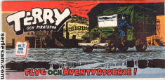 Terry och piraterna 1954 nr 11 omslag serier