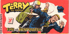 Terry och piraterna 1954 nr 4 omslag serier