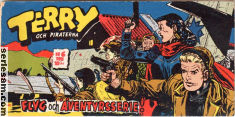 Terry och piraterna 1954 nr 6 omslag serier