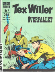 Tex Willer 1972 nr 7 omslag serier