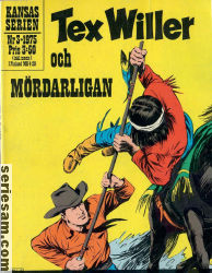 Tex Willer 1975 nr 3 omslag serier