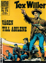 Tex Willer 1977 nr 1 omslag serier