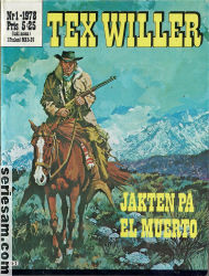 Tex Willer 1978 nr 1 omslag serier