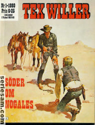 Tex Willer 1980 nr 1 omslag serier