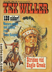 Tex Willer 1981 nr 1 omslag serier