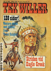 Tex Willer 1981 nr 1 omslag serier Tex Willer 1981 nr 1 omslag serier