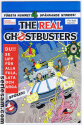 The Real Ghostbusters 1988 nr 1 omslag serier The Real Ghostbusters 1988 nr 1 omslag serier