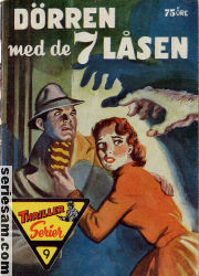 Thrillerserier 1954 nr 9 omslag serier