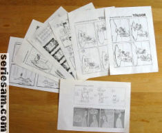 Thud seriebilaga 1976 omslag serier Thud seriebilaga 1976 omslag serier