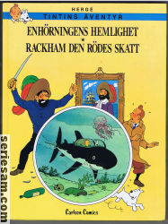 Tintins äventyr (inbunden) 1982 nr 1 omslag serier