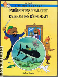 Tintins äventyr (inbunden) 1982 nr 1 omslag serier Tintins äventyr (inbunden) 1982 nr 1 omslag serier