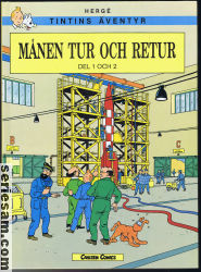 Tintins äventyr (inbunden) 1988 nr 3 omslag serier