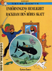 Tintins äventyr (inbunden) 1994 nr 1 omslag serier Tintins äventyr (inbunden) 1994 nr 1 omslag serier