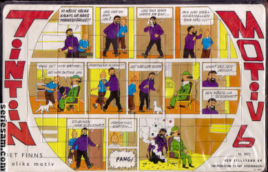 Tintin pussel 1973 nr 6 omslag serier