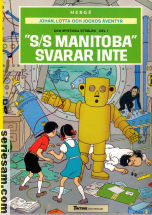 Tintins äventyrsklubb 1986 nr 1 omslag serier