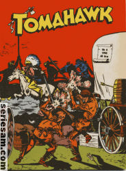 Tomahawk 1953 nr 4 omslag serier Tomahawk 1953 nr 4 omslag serier